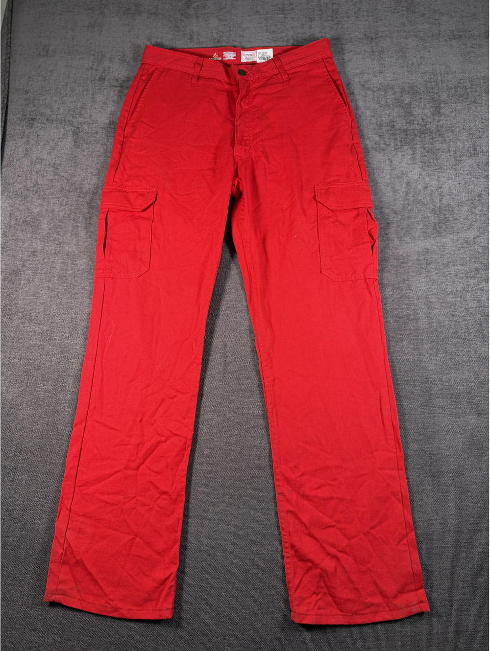 Lapco FR Flame Resistant Work Cargo Pants 32x32 Red